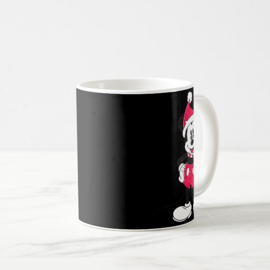 Vintage Mickey Festive Fun Kaffeetasse (VorderseiteRechts)