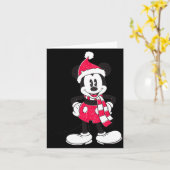 Vintage Mickey Festive Fun Karte (Gelbe Blume)