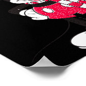 Vintage Mickey Festive Fun Poster (Ecke)