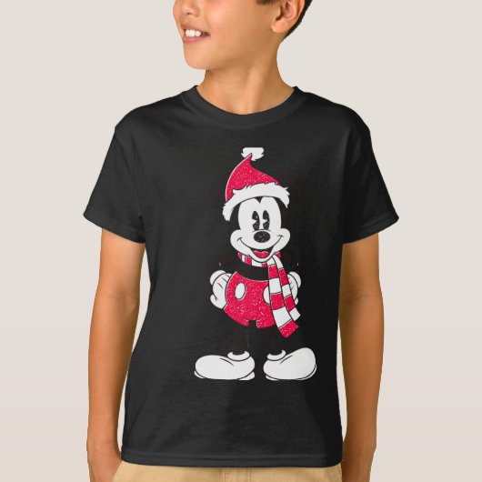 Vintage Mickey Festive Fun  T-Shirt (Vorderseite)