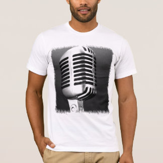 Vintage-Mikrofon T-Shirt