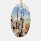 Vintage Milano Travel Keramikornament (Rechts)
