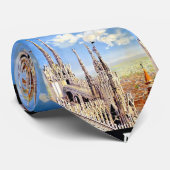 Vintage Milano Travel Krawatte (Gerollt)