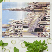 Vintage Milano Travel Küchentuch (Gefaltet)