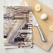 Vintage Milano Travel Küchentuch (Viertel Falte)