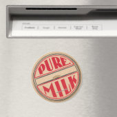 Vintage Milchflasche Magnet (In Situ (Geschirrspüler))