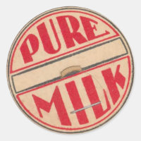 Vintage Milchflasche