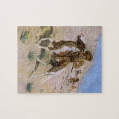 Vintage militärische Cowboys, The Scout von Reming Puzzle (Horizontal)