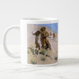 Vintage Military Cowboys, Der Scout von Remington Jumbo-Tasse