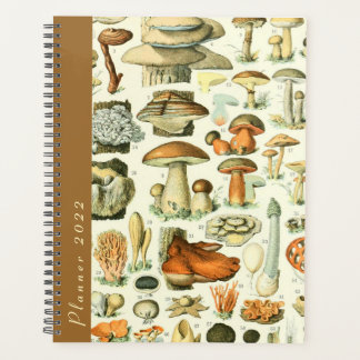 Vintage Millot Mushrooms & Fungi 2022 Dated Diary Planer