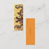 Vintage Mini Visitenkarte (Vorne/Hinten)