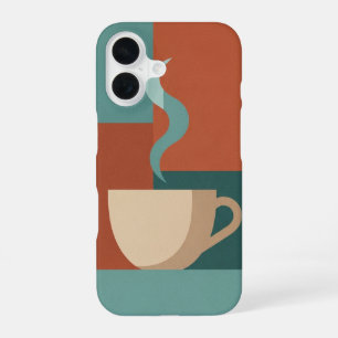 Vintage-Minimalist-Espressotasse iPhone 16 Hülle