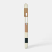 Vintage-Minimalist-Segelschiff iPhone 16 Hülle (Linke Seite)