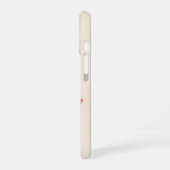 Vintage Minimalist Tulips iPhone 16 Hülle (Linke Seite)