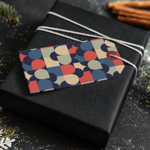 Vintage Minimalkunst Geschenkanhänger