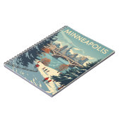 Vintage Minneapolis Notizblock (Linke Seite)