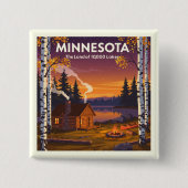 Vintage Minnesota Button (Vorderseite)