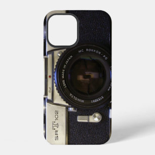 Vintage-Minolta-Kameratasche für iPhone 12 Hülle