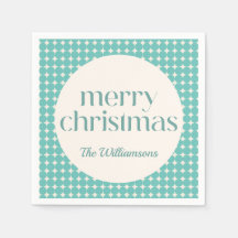 Vintage Minze Aquamarine grüne geometrische Punkte