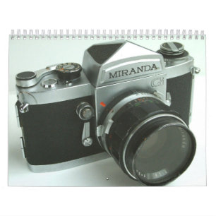 Vintage Miranda G 35mm SLR Kamera Kalender 2013