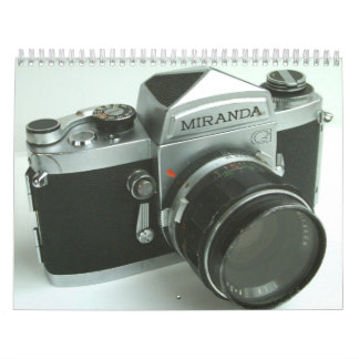 Vintage Miranda G 35mm SLR Kamera Kalender 2013