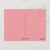 Vintage Miss Molly Cottontail Osterwünsche Postkarte (Rückseite)