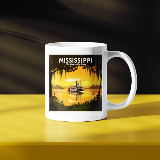 Vintage Mississippi Kaffeetasse