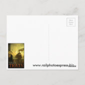 Vintage mit dem Zug Postkarte (Rückseite)