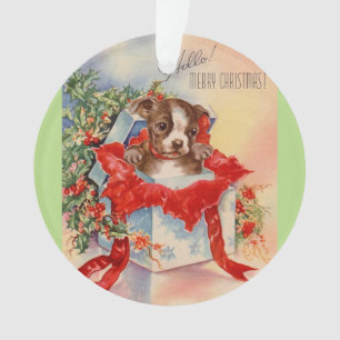 Vintage Mitte- des Jahrhundertsschöner Ornament