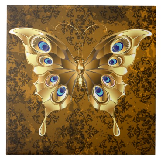 Vintage mittelalterliche Hexerei-Ritualangebot Fliese (Vorderseite)