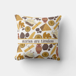 Vintage mittelalterliche Kunstgeschichte Feminist Kissen