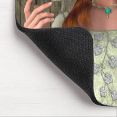 Vintage Mittelalterliche Prinzessin Renaissance Ku Mousepad (Ecke)