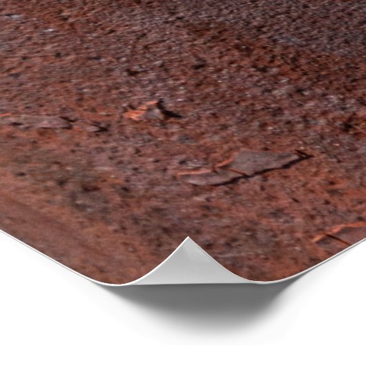 Vintage Mittelgaspumpe Poster (Ecke)