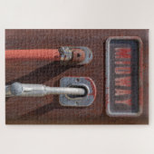 Vintage Mittelgaspumpe Puzzle (Horizontal)