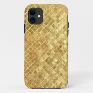 Vintage mittlere Jahrgoldbeschaffenheit Case-Mate iPhone Hülle