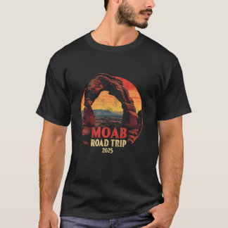 Vintage Moab Bogen Wandern Vintage Utah Radfahren T-Shirt