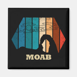 Vintage Moab - Utah - Arches Nationalpark Magnet