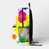 Vintage Mod Bedruckter Rucksack (Rechts)