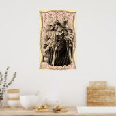 Vintage Mode 1900 Poster (Küche)