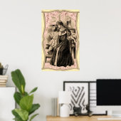 Vintage Mode 1900 Poster (Heimbüro)