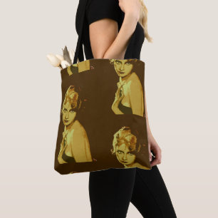 Vintage Mode auf der gesamten Tasche