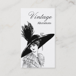 Vintage Mode-Designer-Veränderung - Nahkampf Visitenkarte