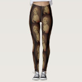 Vintage Mode Ladys Leggings (Vorderseite)