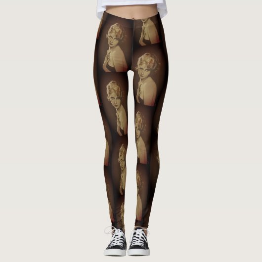 Vintage Mode Ladys Leggings (Vorderseite)
