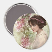 Vintage Mode Magnet (Vorderseite/Rückseite)