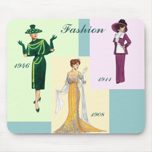 Vintage Mode Mousepad (Vorne)