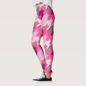 Vintage Mode - Muster Moderner Frühling Leggings (Links)