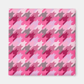 Vintage Mode - Muster Moderner Frühling Magnet (Vorne)