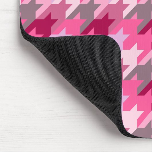 Vintage Mode - Muster Moderner Frühling Mousepad (Ecke)