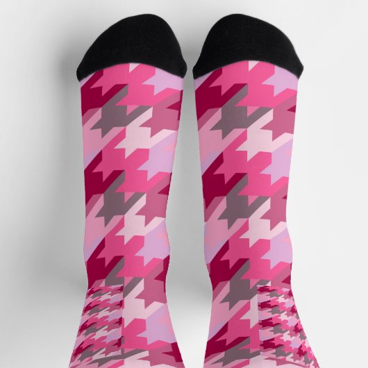 Vintage Mode - Muster Moderner Frühling Socken (Oben)